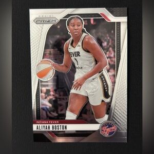 2024 Panini Prizm WNBA Aliyah Boston #3 Silver Prizm Indiana Fever
